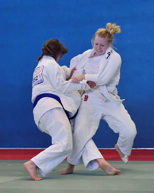 women judo competition