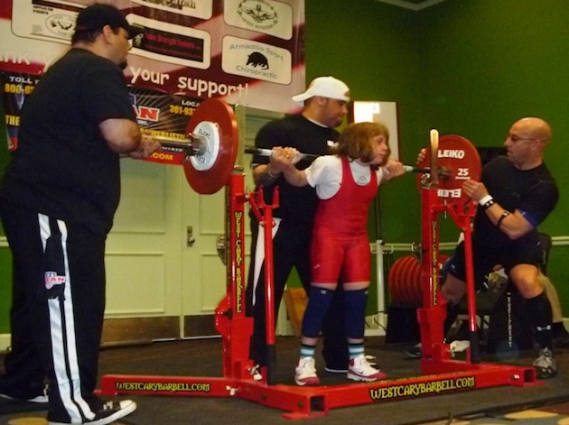 Calverton teen sets records in national powerlifting competition