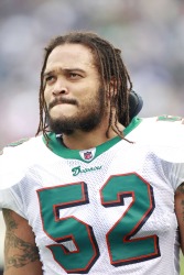 Miami Dolphins on X: 52 Days! #NEvsMIA #52 - Channing Crowder