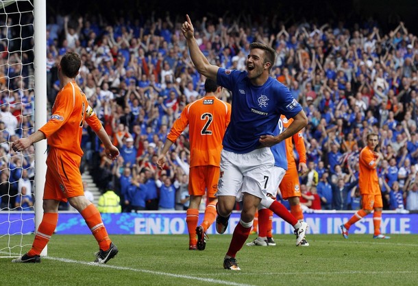 GOAL - In 2012-13, Rangers were in the fourth tier of