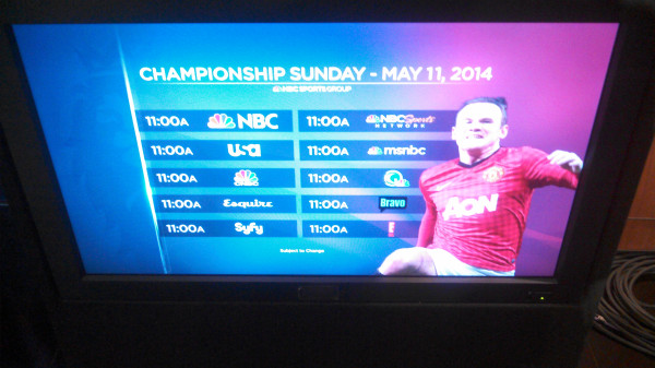 NBC reveals Premier League Championship Sunday channel listings