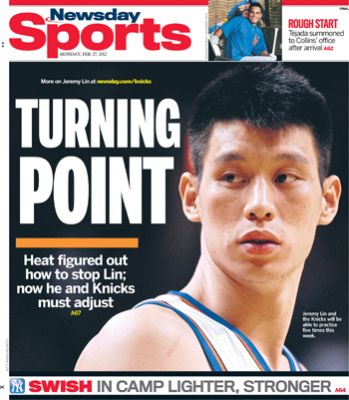Jeremy Lin - Sports Illustrated Magazine - February 27, 2012