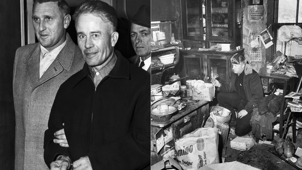 Ed Gein Crime Scene Photos Show Inside 'Butcher of Plainfield's' House on  the Farm, image size:1200x675