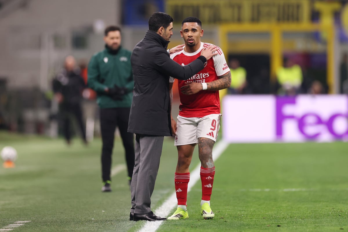 Arsenal: Gabriel Jesus 'happy' for Viktor Gyokeres as Mikel Arteta is handed Manchester United dilemma