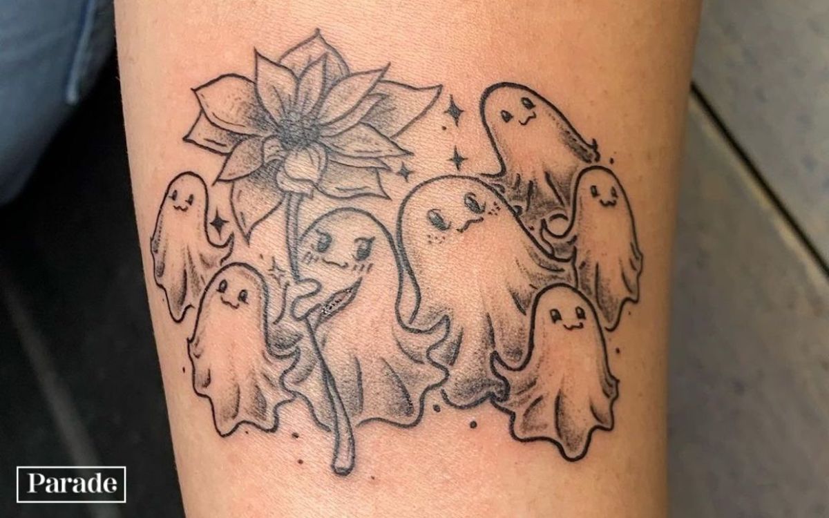 These 37 Halloween Tattoos Are a Mix of Creepy and Cute, image size:1200x750