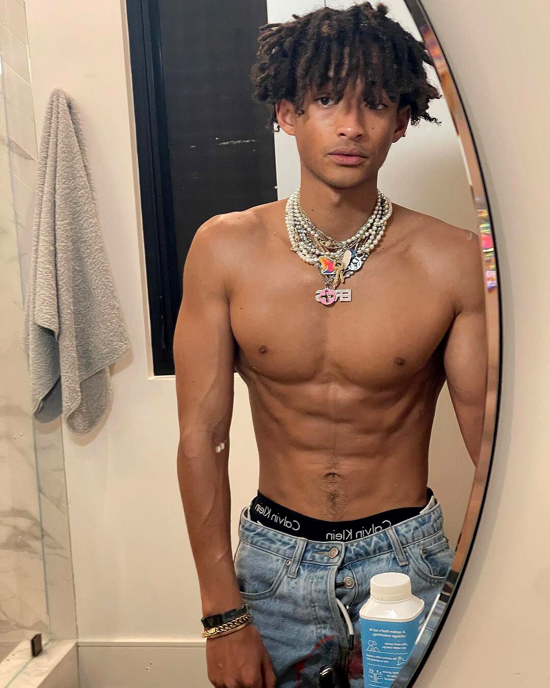 Jaden Smith Shows Off His Ripped Muscles After Committing to Gaining Weight, image size:1080x1350