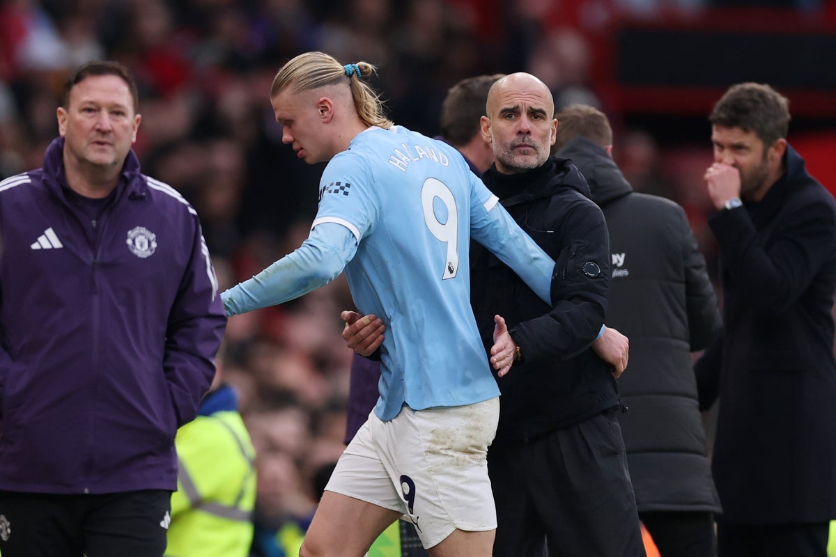 Pep Guardiola unable to see a way out of Man City’s Erling Haaland problem
