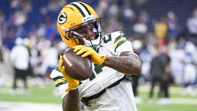 Matthew Golden touchdown: Packers WR picks perfect time to score first TD vs. Bears