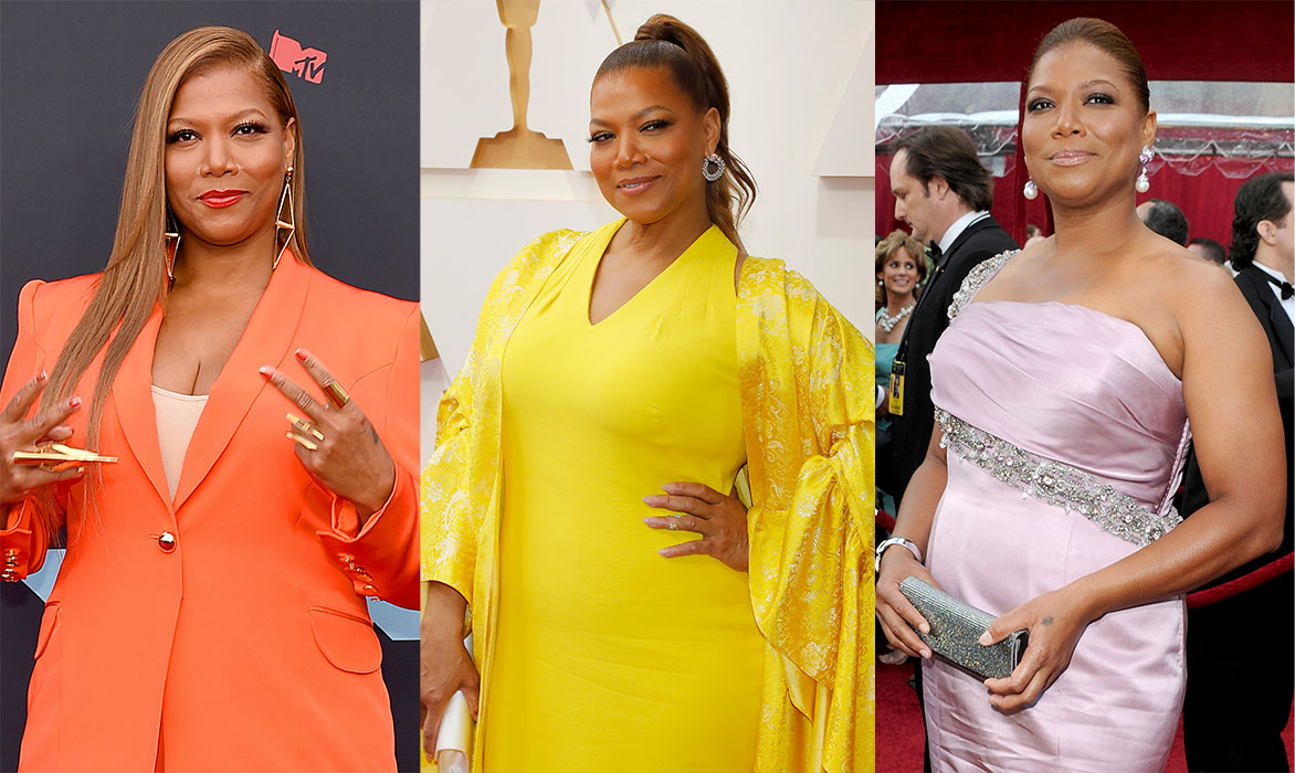 Queen Latifah's Red Carpet Style Through the Years: Thom Browne, Badgley  Mischka and More Looks, image size:1172x700