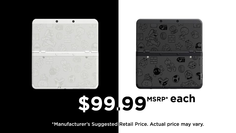 New 3DS price drops $99.99 on Black