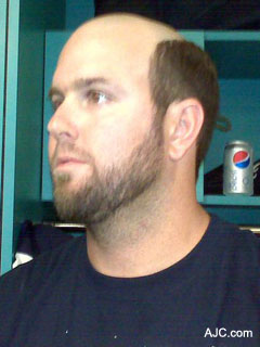 john smoltz hair