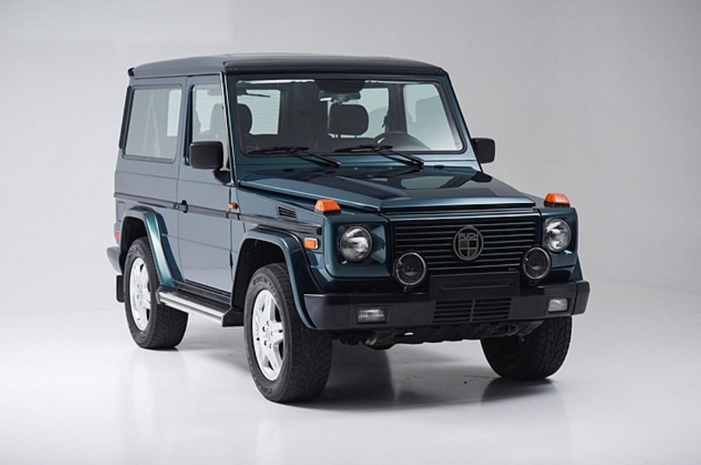 在瑞士與奧地利等國家，還有 Puch 品牌的 G-Class 共生車款。圖片轉自 Champion Motors