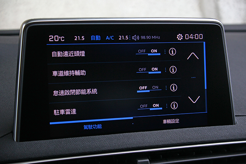 主動安全配備相當齊全，差ACC與AEB就堪稱完美了。