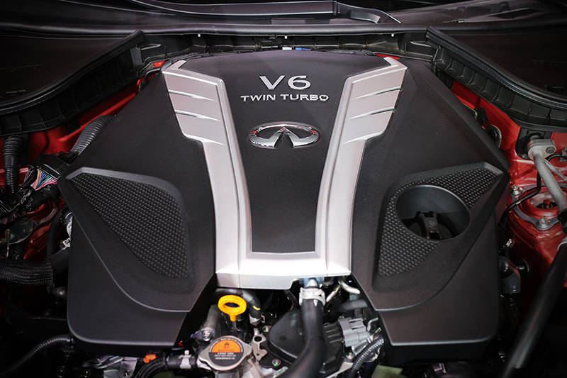 3.0升 V6雙渦輪增壓引擎，可榨出高達400hp/48.5kg-m的強悍輸出。