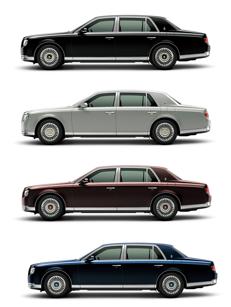 Century共只有四種車色可選。