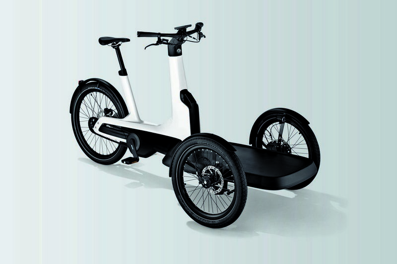 Cargo e-Bike配置250kw功率的電動馬達，具有時速25km/h、100公里行駛里程表現。