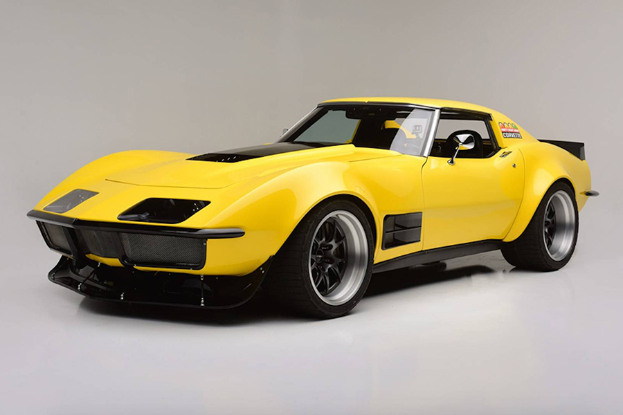 僅48小時打造！1972翻新版Chevrolet Corvette將現身汽車拍賣會！