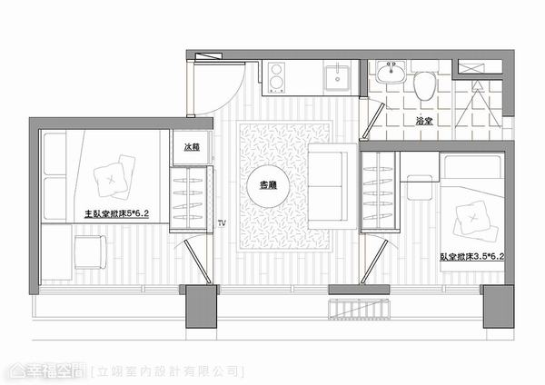 10坪打造2房1廳 小空間住3口的超威機能 Yahoo奇摩房地產