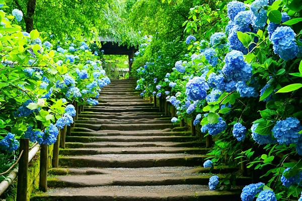 繡球花海步道好浪漫賞花名所紫陽花寺 Yahoo奇摩旅遊