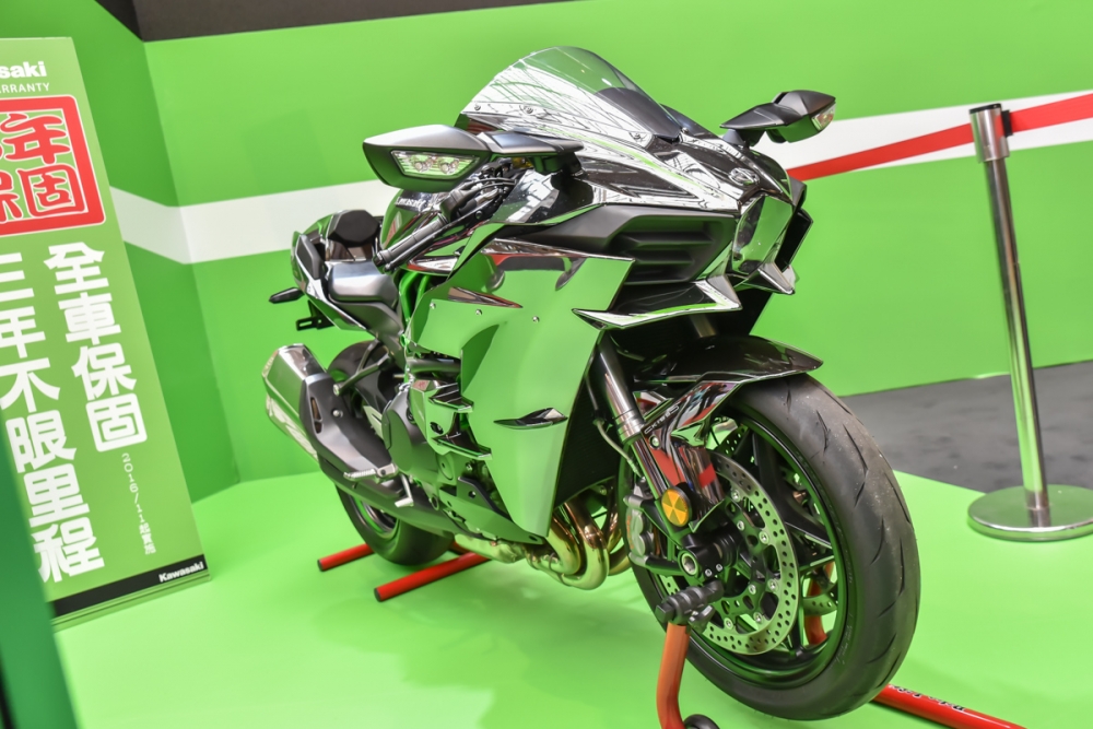 KAWASAKI NINJA H2。