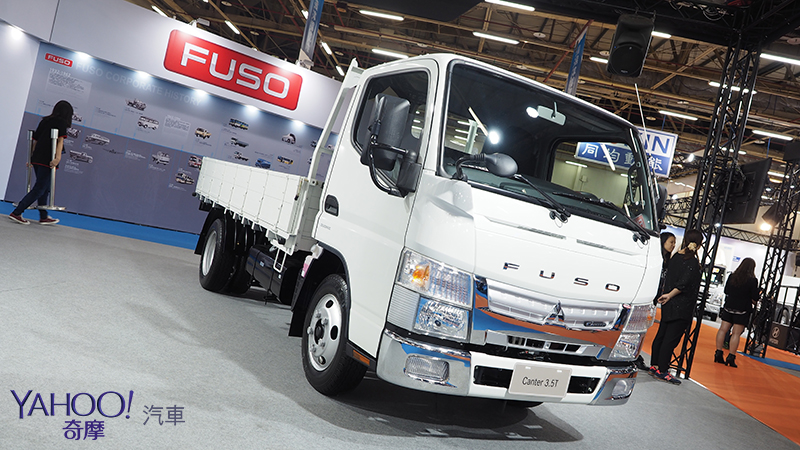 台灣首場商業車博覽會！Fuso展現純電概念車E-Fuso Vision One！