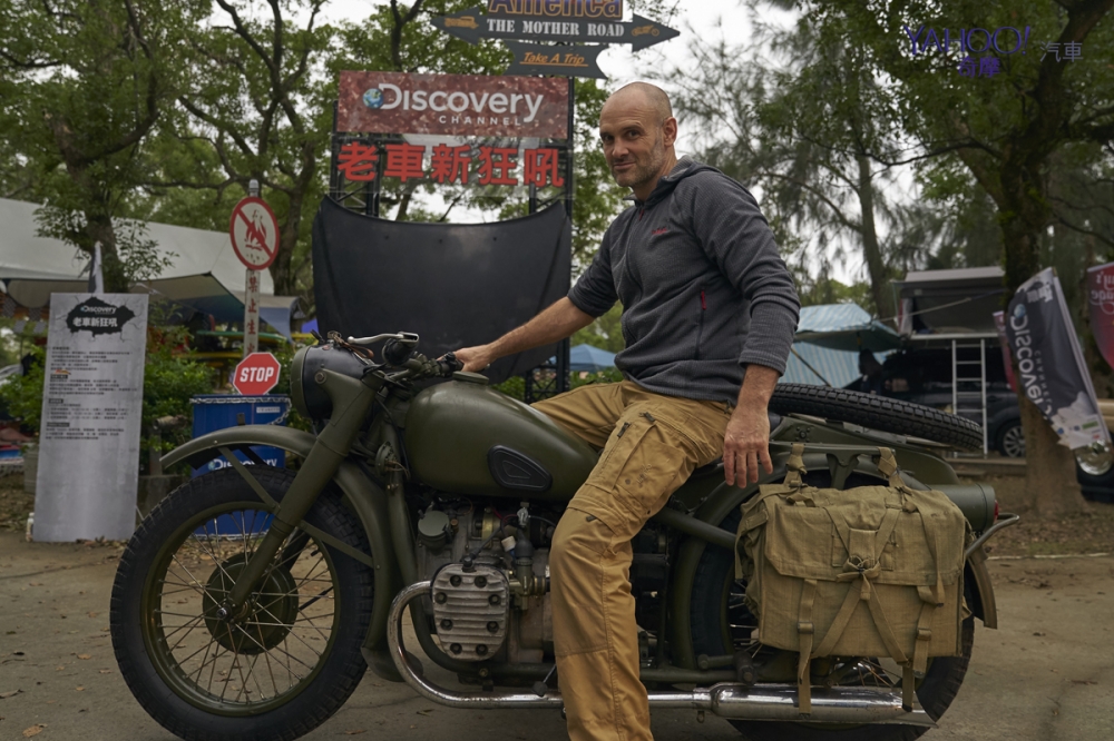 硬派祭的活動特別來賓，同時也是探險節目的主持人Ed Stafford