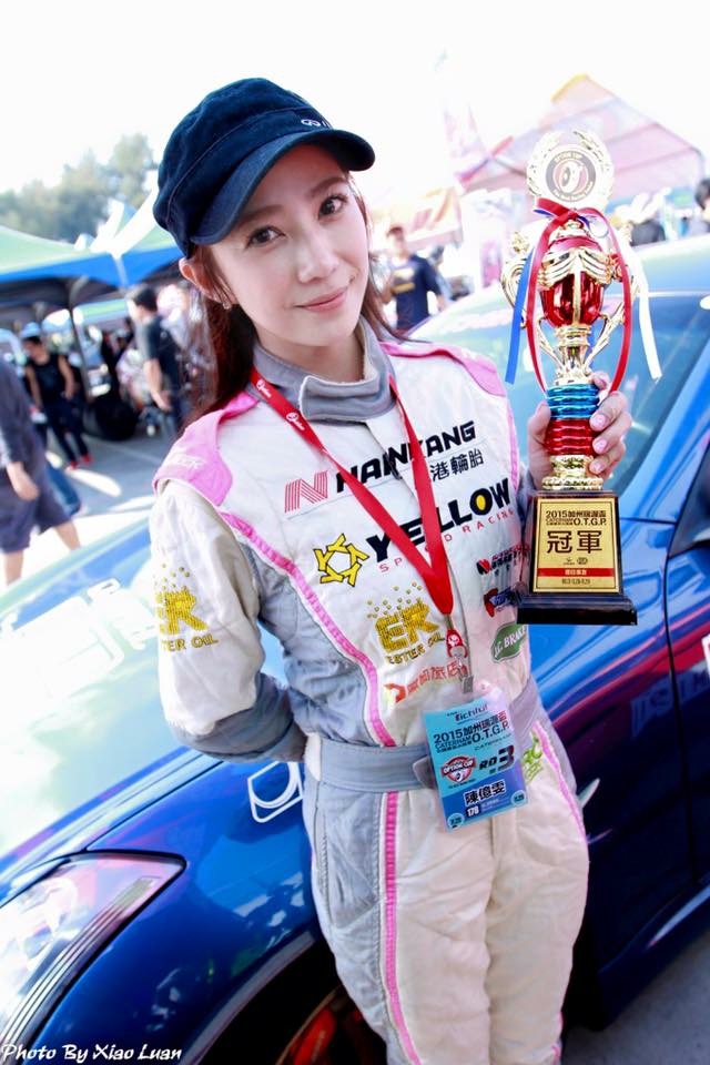 安小蕎在2015年榮獲O.T.G.P加州瑞渥盃德日組冠軍。（圖／安小蕎提供）