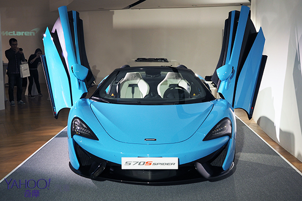 振翅高飛、舍我其誰？McLaren 570S Spider率性抵台