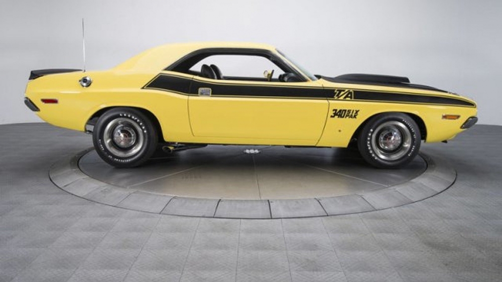 第一代道奇挑戰者在1970~1974年5年內賣出超過16萬輛，直到今天都還有相當高的收藏價值。（圖片來源：https://classics.autotrader.com/classic-cars/1970/dodge/challenger/100854078）