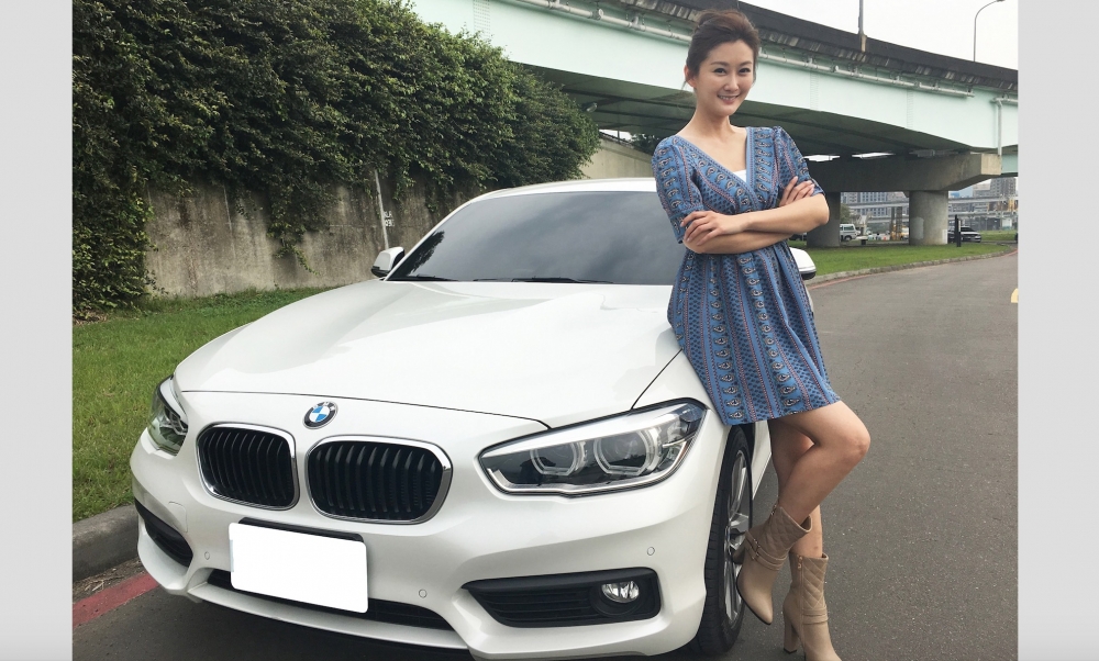 【明星聊愛車】陳珮騏犒賞自己買了夢想車BMW 120i　神奇車禍車全毀人卻沒事？