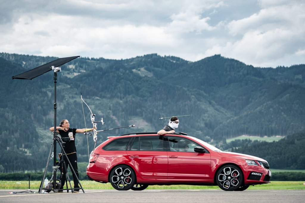 看箭！SKODA奧地利新廣告創世界紀錄