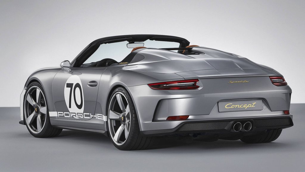 預計2019年推出，PORSCHE 911 Speedster Concept可能會有綠色車