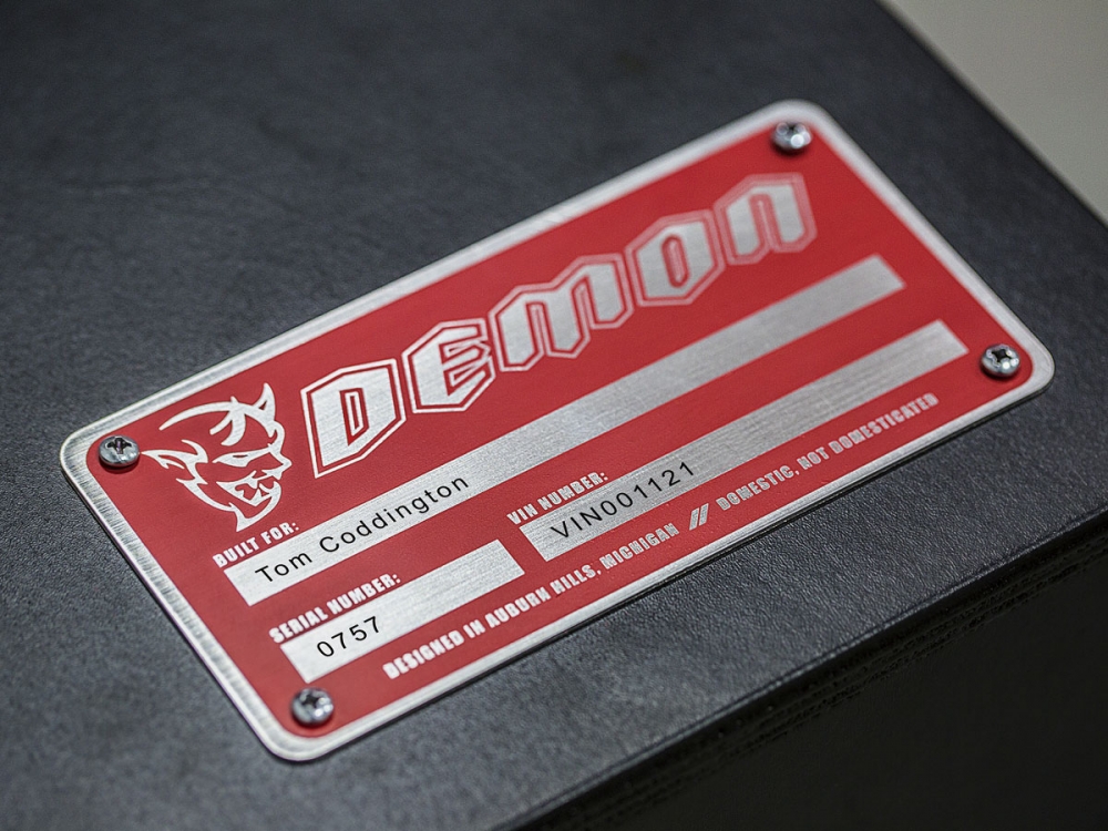 【稀有超跑】Dodge Challenger SRT Demon 直線加速惡魔