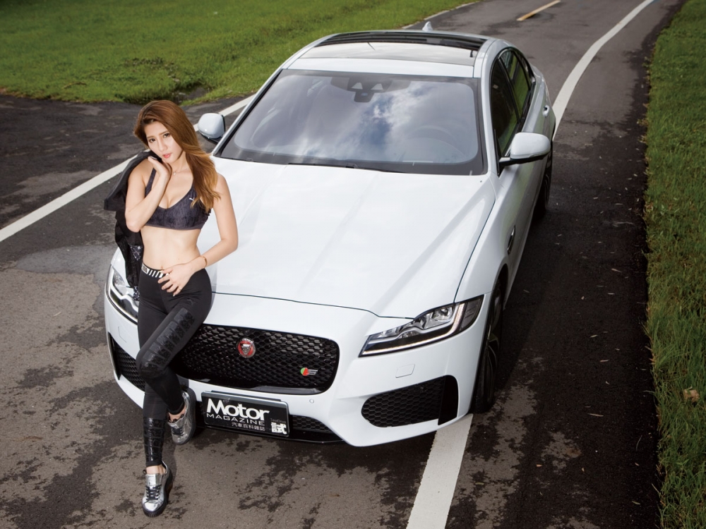 【Motor Babe】極致豹力美學 Jaguar New XF S