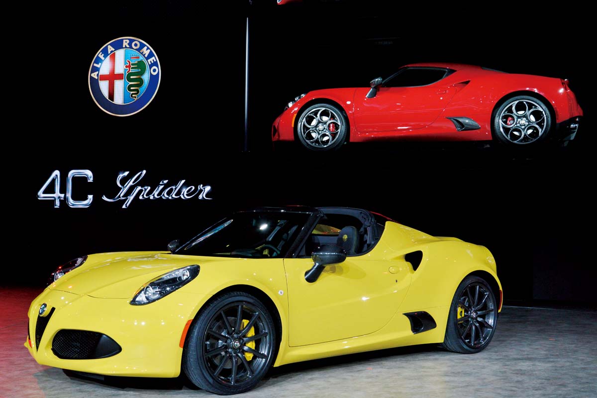 稀世敞篷alfa Romeo 4c Spider Yahoo奇摩汽車機車