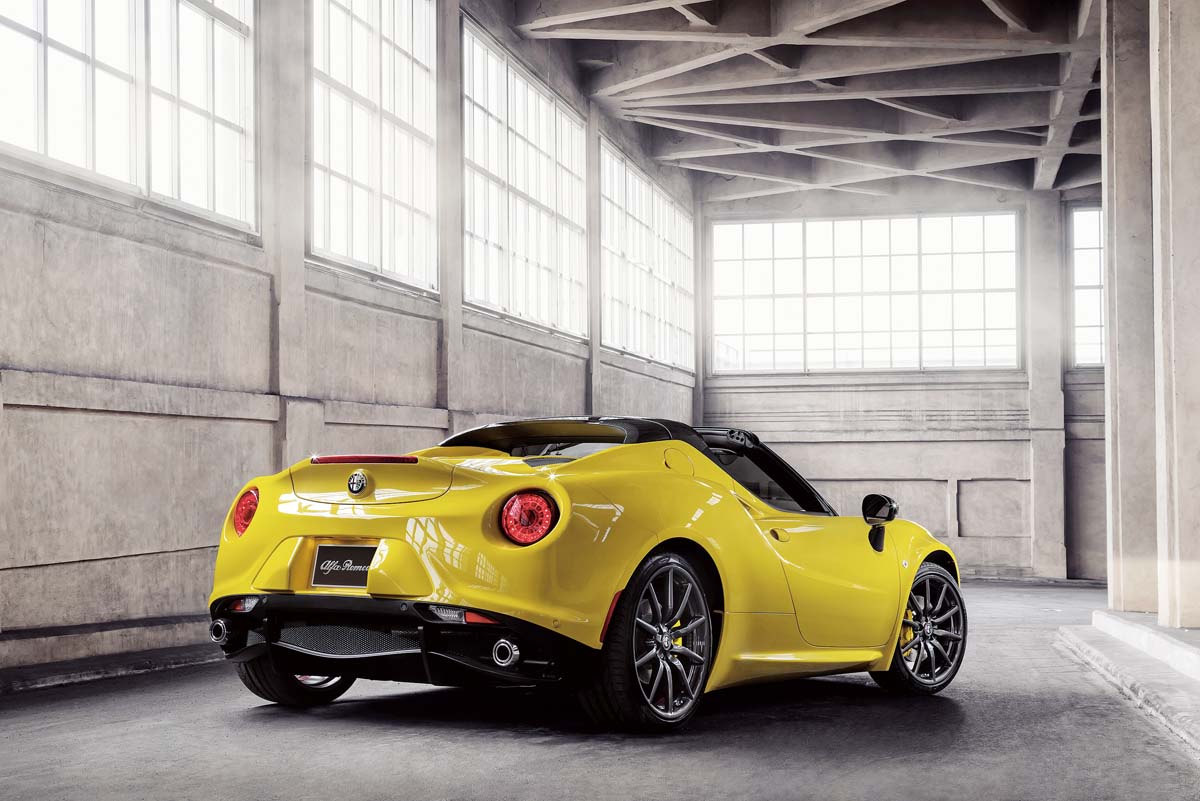 稀世敞篷alfa Romeo 4c Spider Yahoo奇摩汽車機車