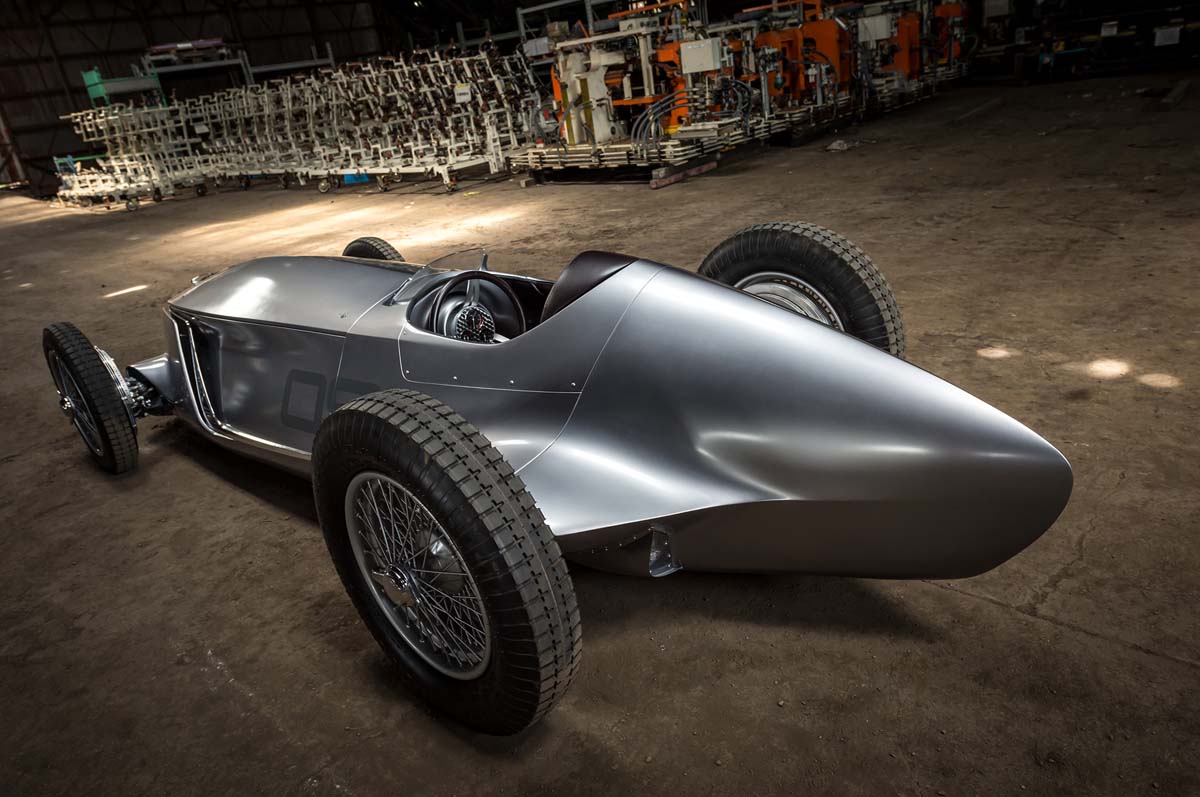 1940年代race Car外觀而已 Infiniti Prototype 9純電動車 Yahoo奇摩汽車機車