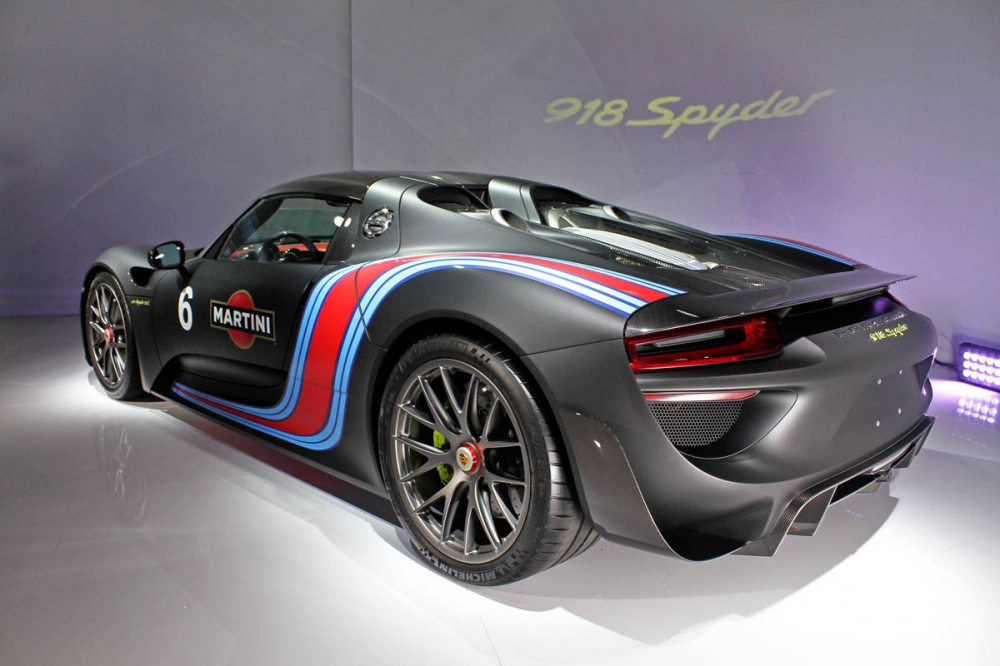 當代天王蛙─Porsche 918 Spyder首登台亮相！