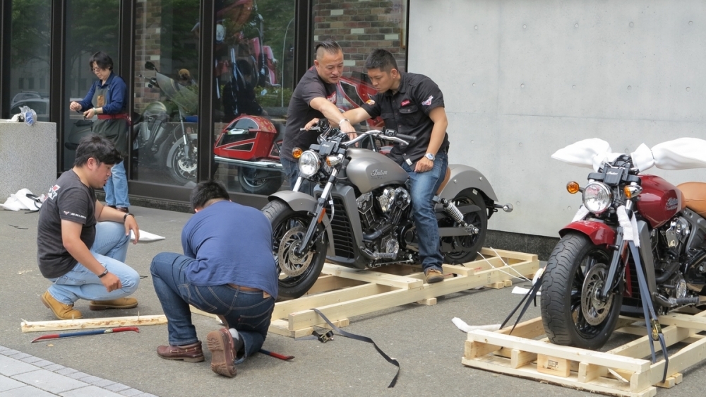 Indian Motorcycles砸重金，Scout/Dark Horse原廠美國空運來台，聲勢浩大