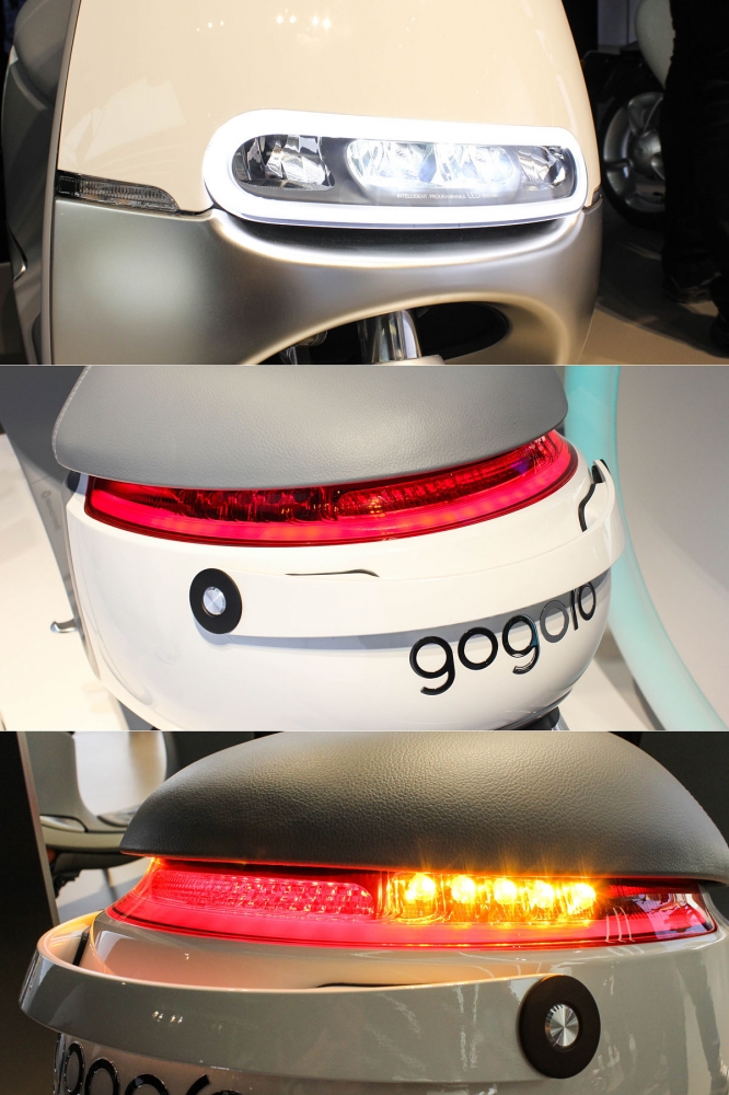 全車採用LED燈泡，並運用導光罩設計，讓其呈現如光條般的質感。
