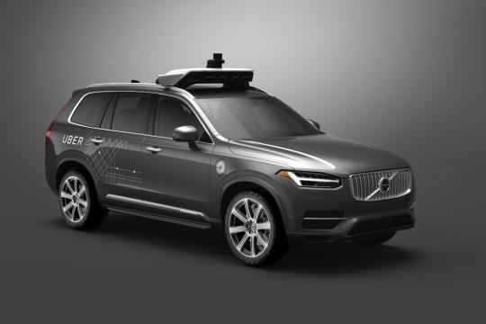 Uber XC90無人駕駛測試車在美國亞利桑那州發生首宗致死意外。