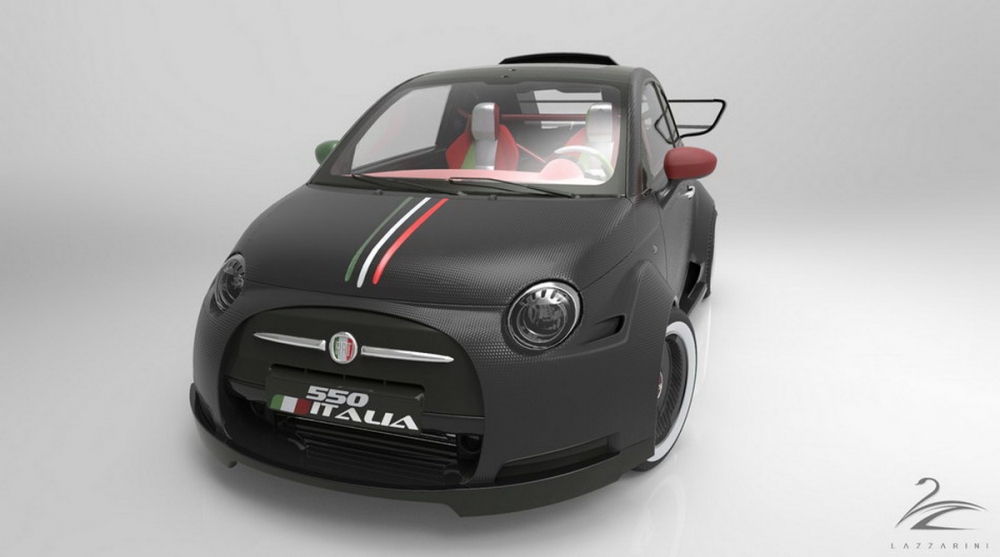 準備『起飛』是嘛！Lazzarini Design將推出搭載Ferrari F136 V8雙渦輪引擎的『Fiat 500 Itlia』