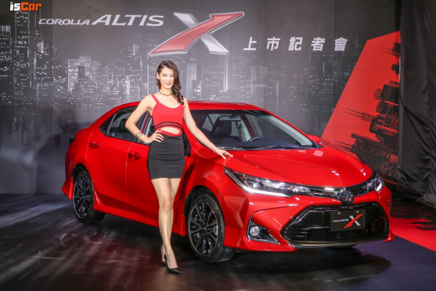 外表動感有型、操控底子也行，Toyota Corolla Altis X，售價77.9萬元、炫魅紅搶眼塗裝！