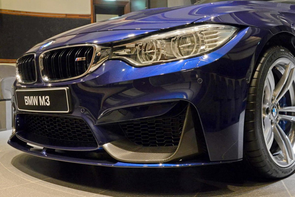 多了碳纖『小尾翼』！BMW F80 M3『Tanzanite Blue』Special Edition現身Abu Dhabi