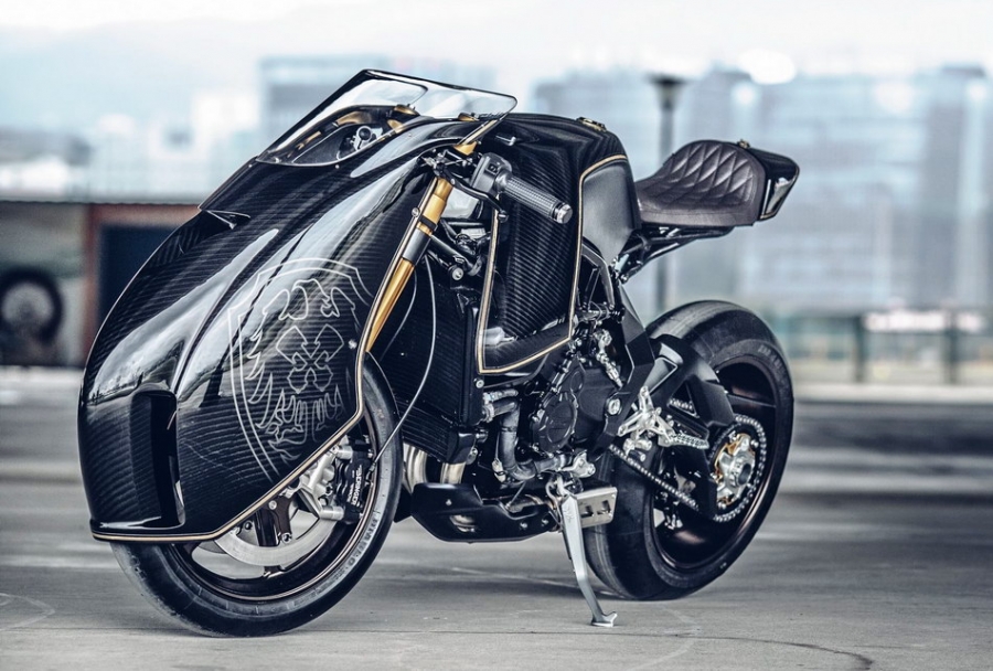 性能古味的「召喚」！MV Agusta「Ballistic Trident 800 Concept」手工客製版by Rough Carfts