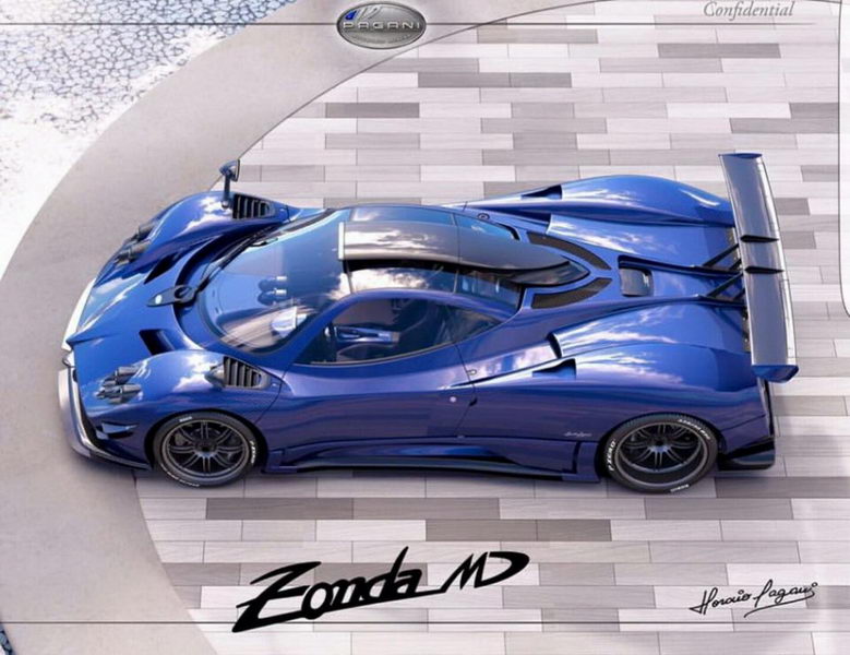 「風之子」依舊健在！Pagani Zonda「760 MD Edition」特製新式樣曝光，Blue Carbon「藍碳纖」超級養眼