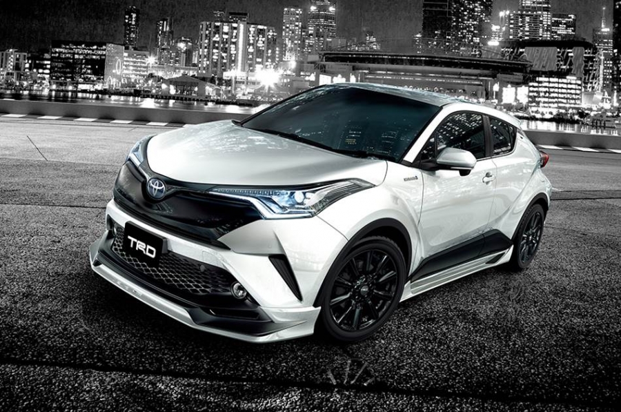 未演先轟動，東京改裝車展先改兩輛讓大家聞香一下！TRD Toyota C-HR Aggressive Style & Extreme Style