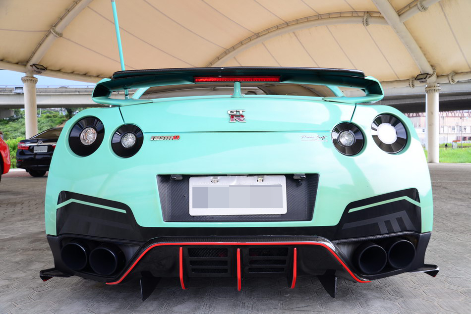 台灣「最萌」戰神！Nissan R35 GT-R稀有「Tiffany綠」式樣直擊