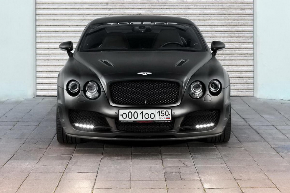 「黑到骨子裡了！」俄羅斯改裝大廠TopCar精心打造Bentley Continental GT