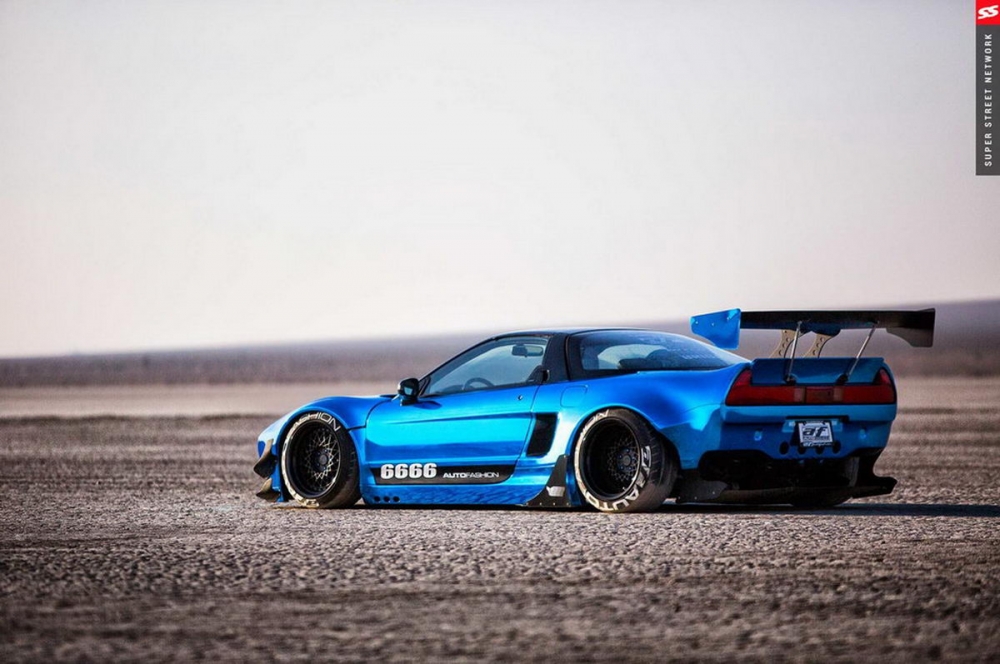 Honda NSX Mk.1『Rocket Bunny Kit+機械增壓』再現身！懾人殺氣未見消退......